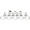 Spicer Axle Differential Bearing And Seal Kit, 216221-1 216221-1 - alternate 1